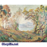 TSD3545 - Tranh sơn dầu họa tiết đẹp